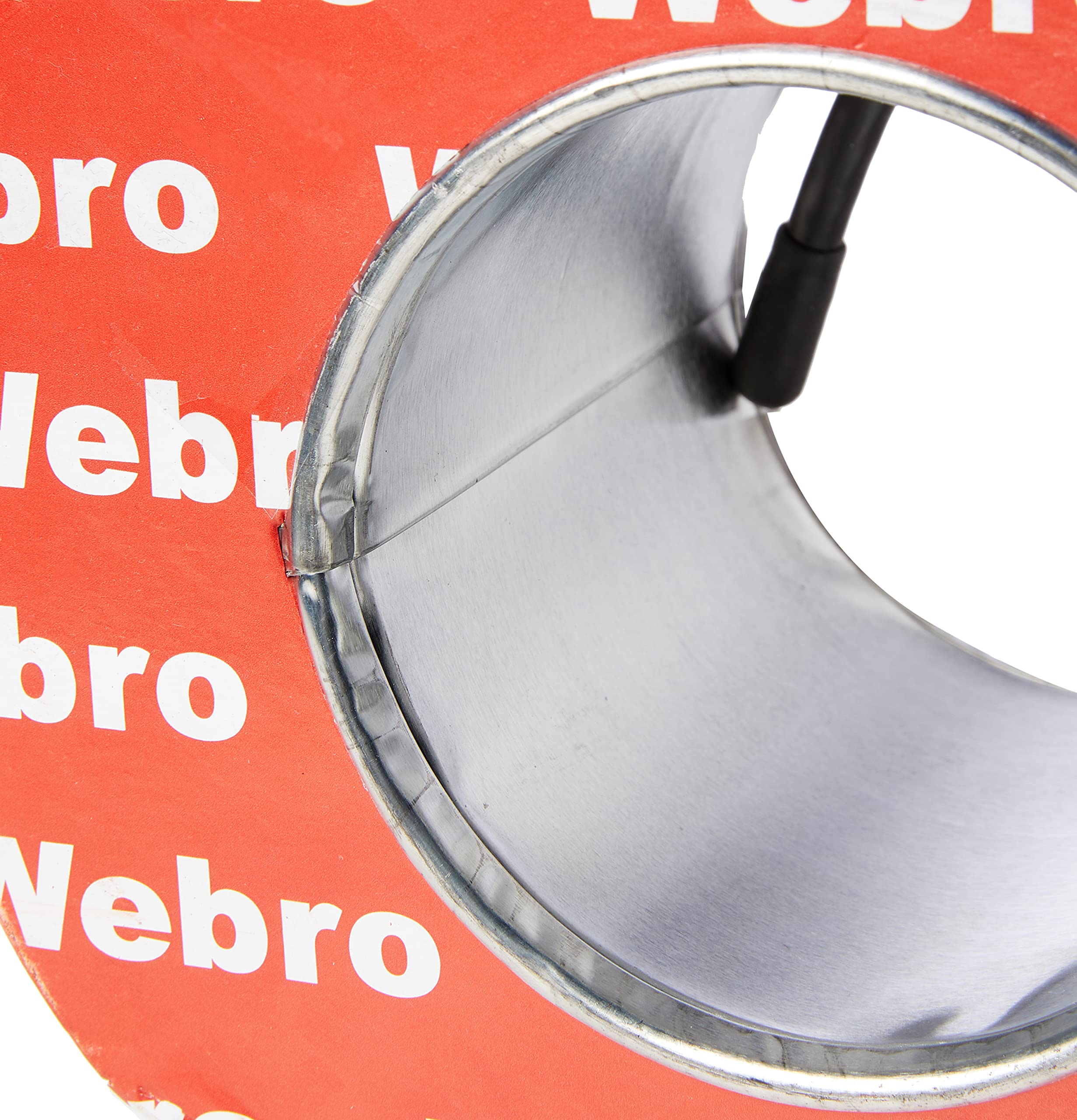 Webro WF100 Câble coaxial et Clips Noir 50 m
