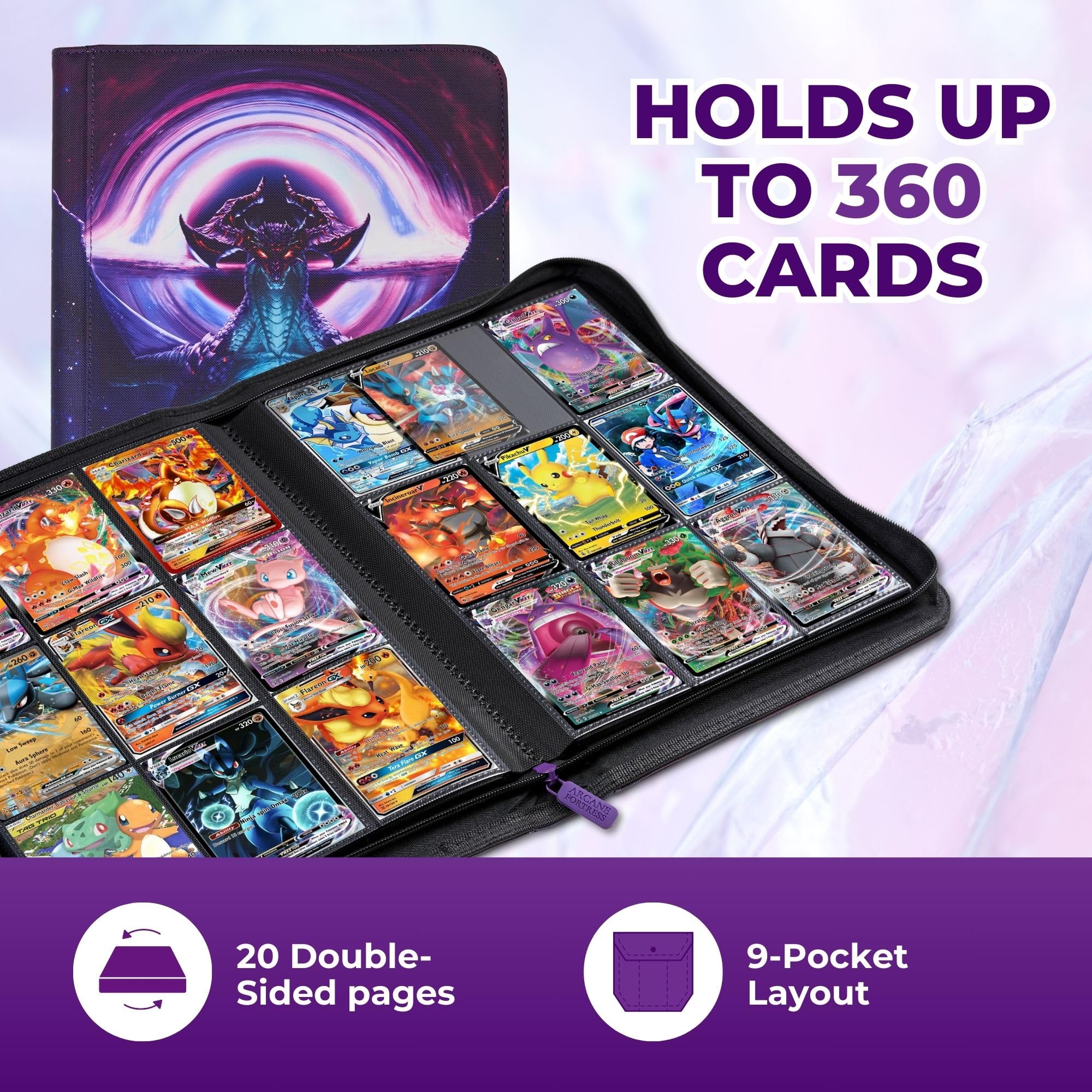 Amazon.co.jp: Arcane Fortress MTGカードバインダー 9ポケット