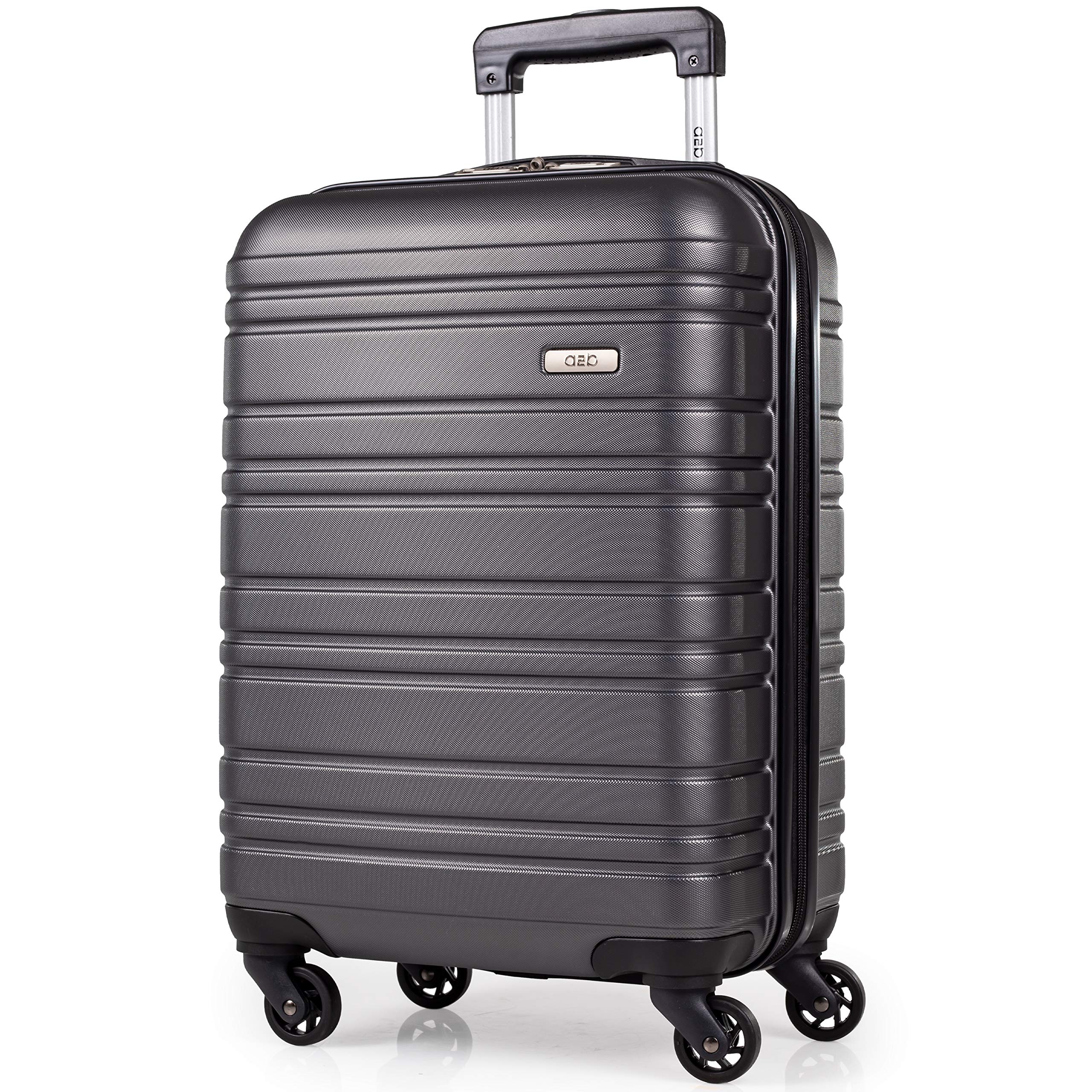 Buy A2BABS Hard Shell 21 Inch Suitcase Travel Luggage with 4 Spinner Wheels Telescopic Drag
