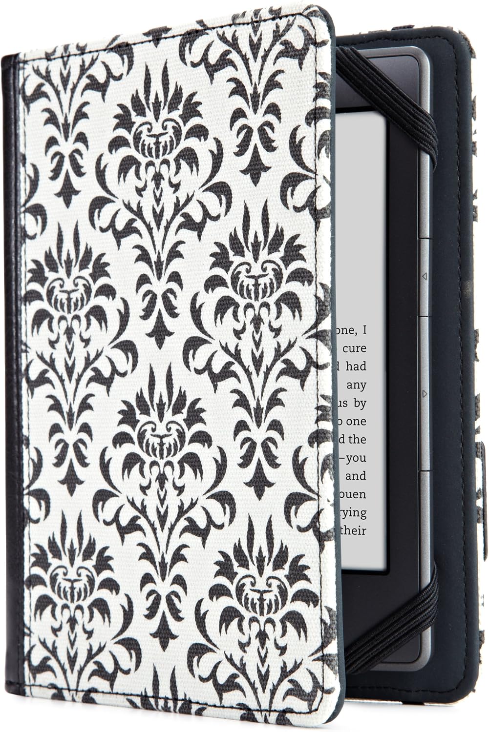 Verso Versailles Cover for Kindle, Black/White (fits Kindle Paperwhite, Kindle, and Kindle Touch)