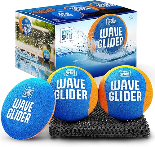 Wave Glider - Juego combinado de pelotas de salto de agua, deportes de salto de agua para playa, piscina, océano, lago, juguetes divertidos de viaje