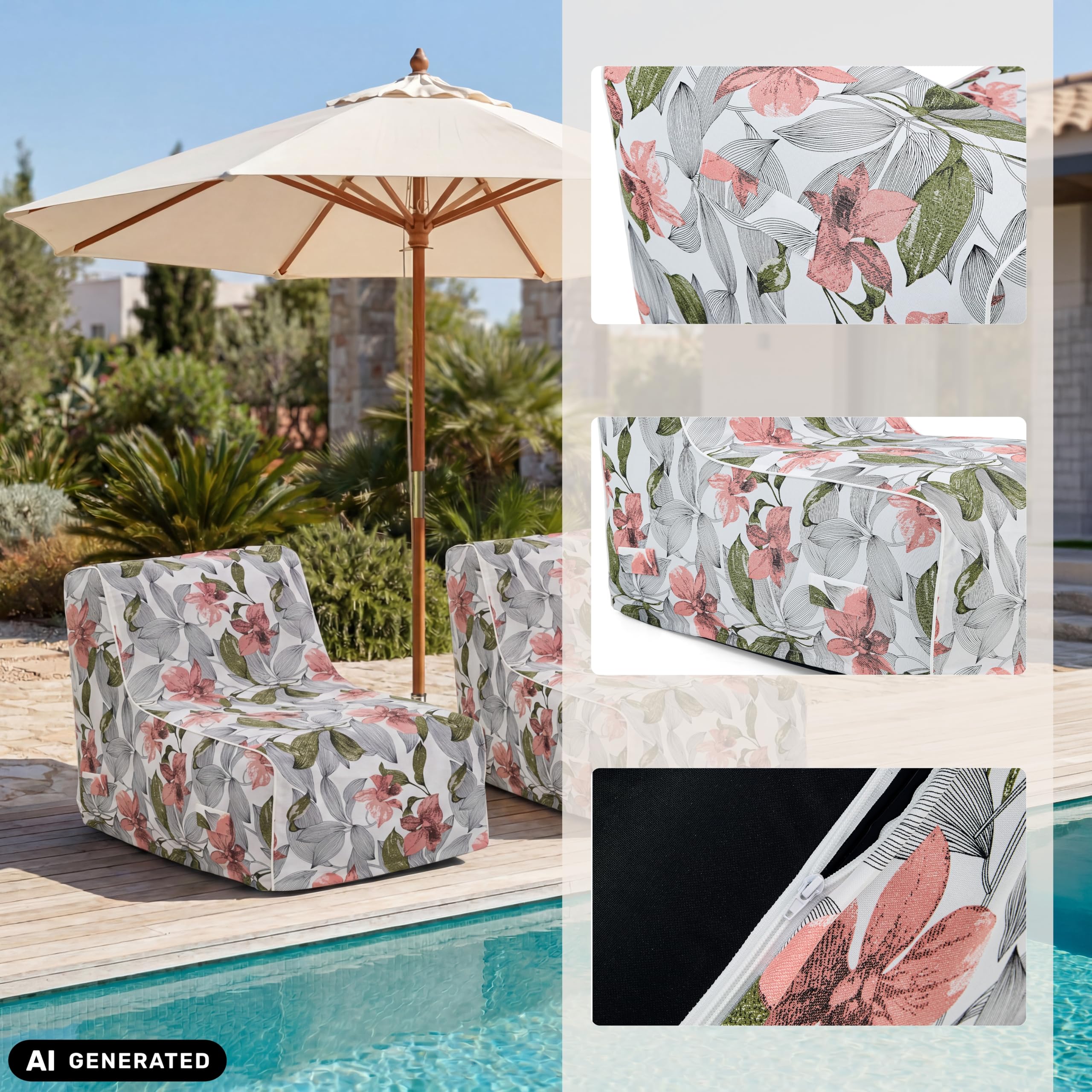 Fauteuil Gonflable avec Pompe à Pied | Canapé d'air, Pour jardin, Pour balcon, Pour terrasse