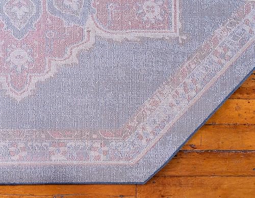 Miniatura 9 de Unique Loom Utopia Collection - Alfombra tradicional clásica vintage inspirada con tonos cálidos (7 pies x 7 pies, octágono, azul marinoborgoña)