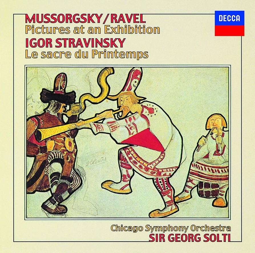 【売約済】ショルティ／ムソルグスキー：展覧会の絵 Amazon.co.jp: ムソルグスキー:組曲「展覧会の絵」/ストラヴィンスキー