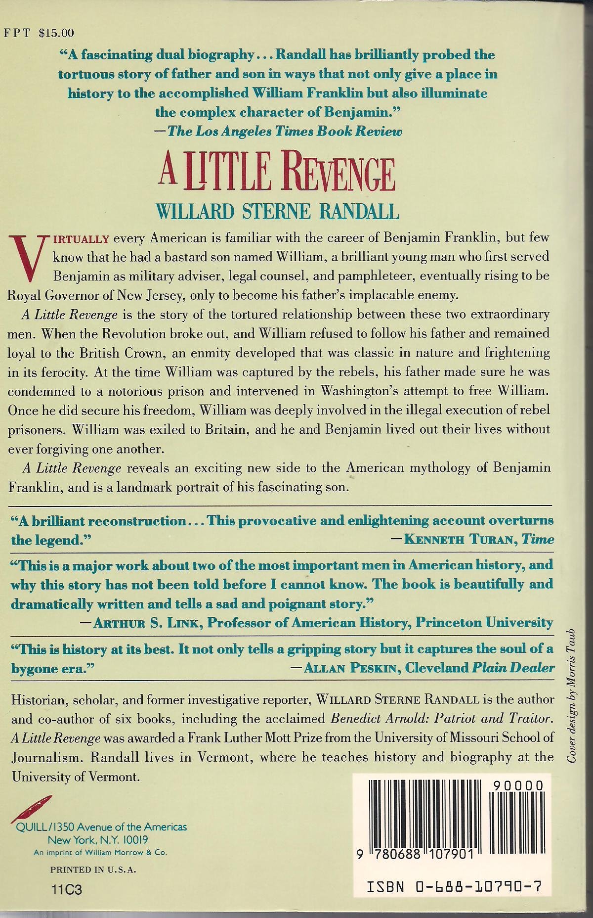 A Little Revenge: Benjamin Franklin at War With His Son - Image 2