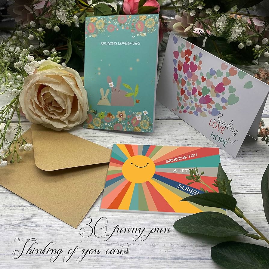 amazon-com-thinking-of-you-cards-30-punny-greeting-cards-thinking-of-you-cards-with-envelopes-stickers-friendship-cards-different-designed-romantic-cards-to-send-to-family-friends-relative-colleagues for Free Printable Funny Thinking Of You Cards Amazon.com : Thinking Of You Cards, 30 Punny Greeting Cards Thinking of You Cards with Envelopes & Stickers, Friendship Cards Different Designed Romantic Cards to Send to Family, Friends, Relative, Colleagues : for Free Printable Funny Thinking Of You Cards