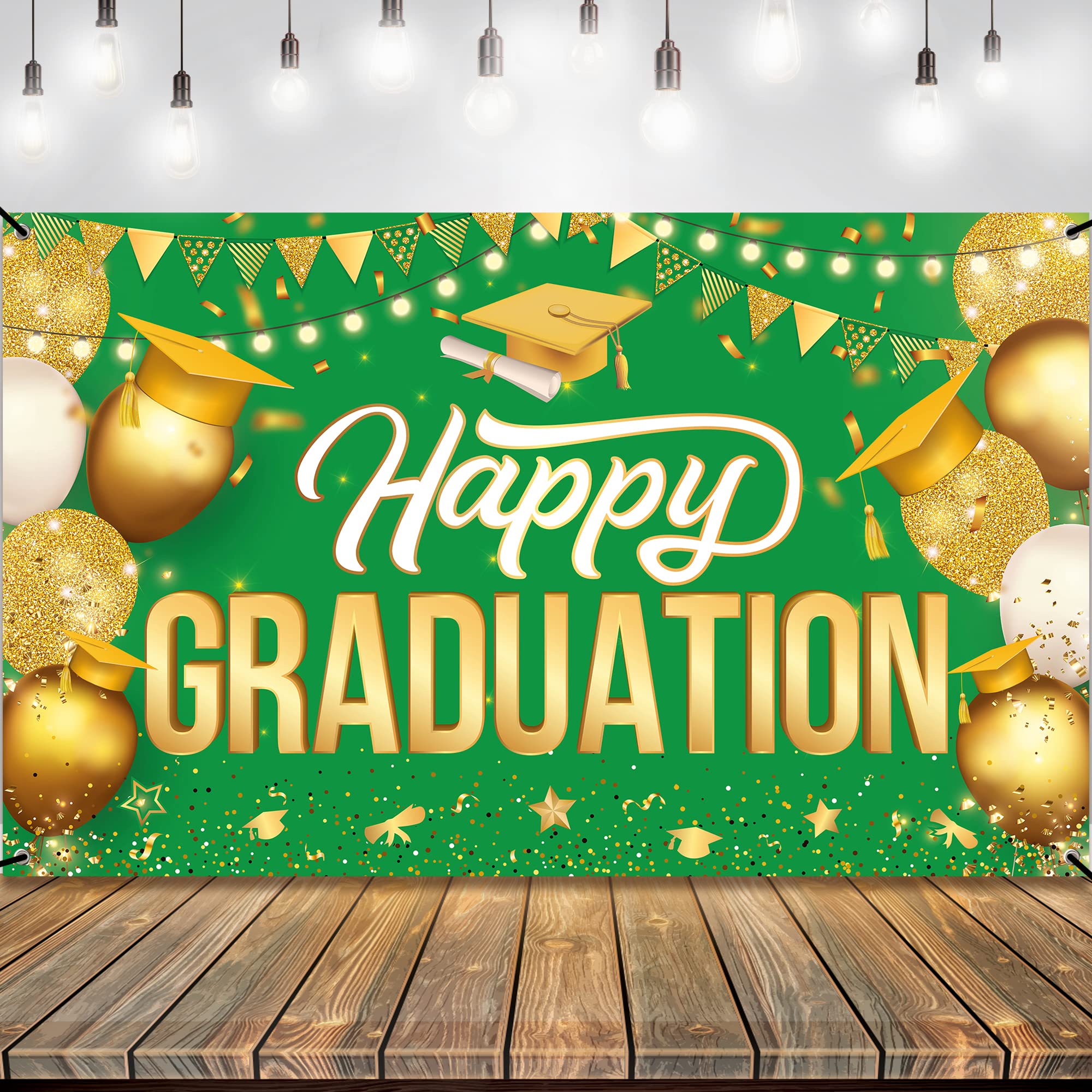 Buy XtraLarge Happy Graduation Banner Purple 72x44 Inch Purple