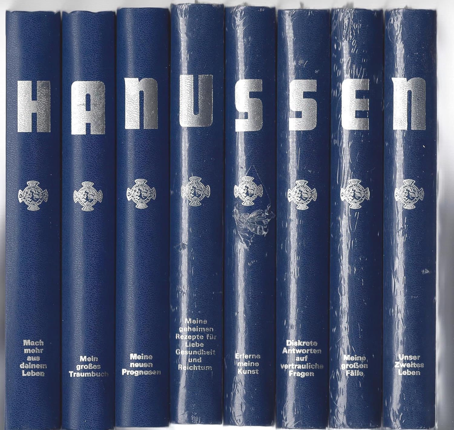 8 Bände Erik Jan Hanussen Sein Blick in die Zukunft gibt jeden eine