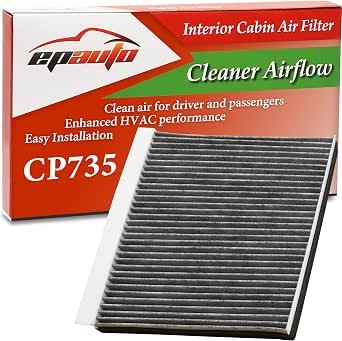 EPAuto CP735 (CF10735) Cabin Air Filter Replacement for Kia Telluride