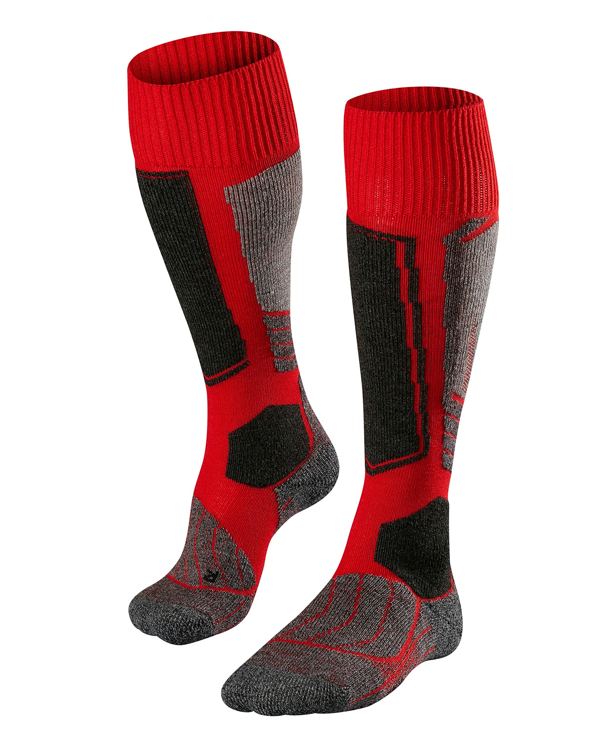 FALKE Damen, Skisocken SK1 Merinowollmischung, 1 er Pack, lipstick, 35-36