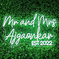 Vista 1 de Letreros de neón personalizados, letreros de luces LED de neón personalizables, para decoración de pared, boda, fiesta de cumpleaños, dormitorio