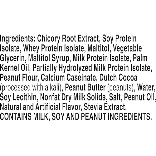 Miniatura 3 de Protein One Chocolate con mantequilla de maní 90 calorías apto para dieta cetogénica 10 unidades paquete de 6