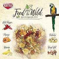 Vista 4 de Kaytee Food from The Wild Natural Pet Macaw Bird Food, 2.5 libras