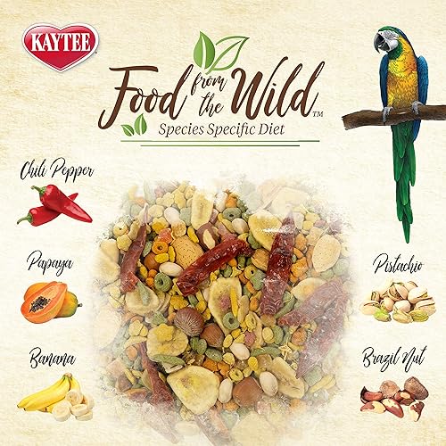 Miniatura 4 de Kaytee Food from The Wild Natural Pet Macaw Bird Food, 2.5 libras