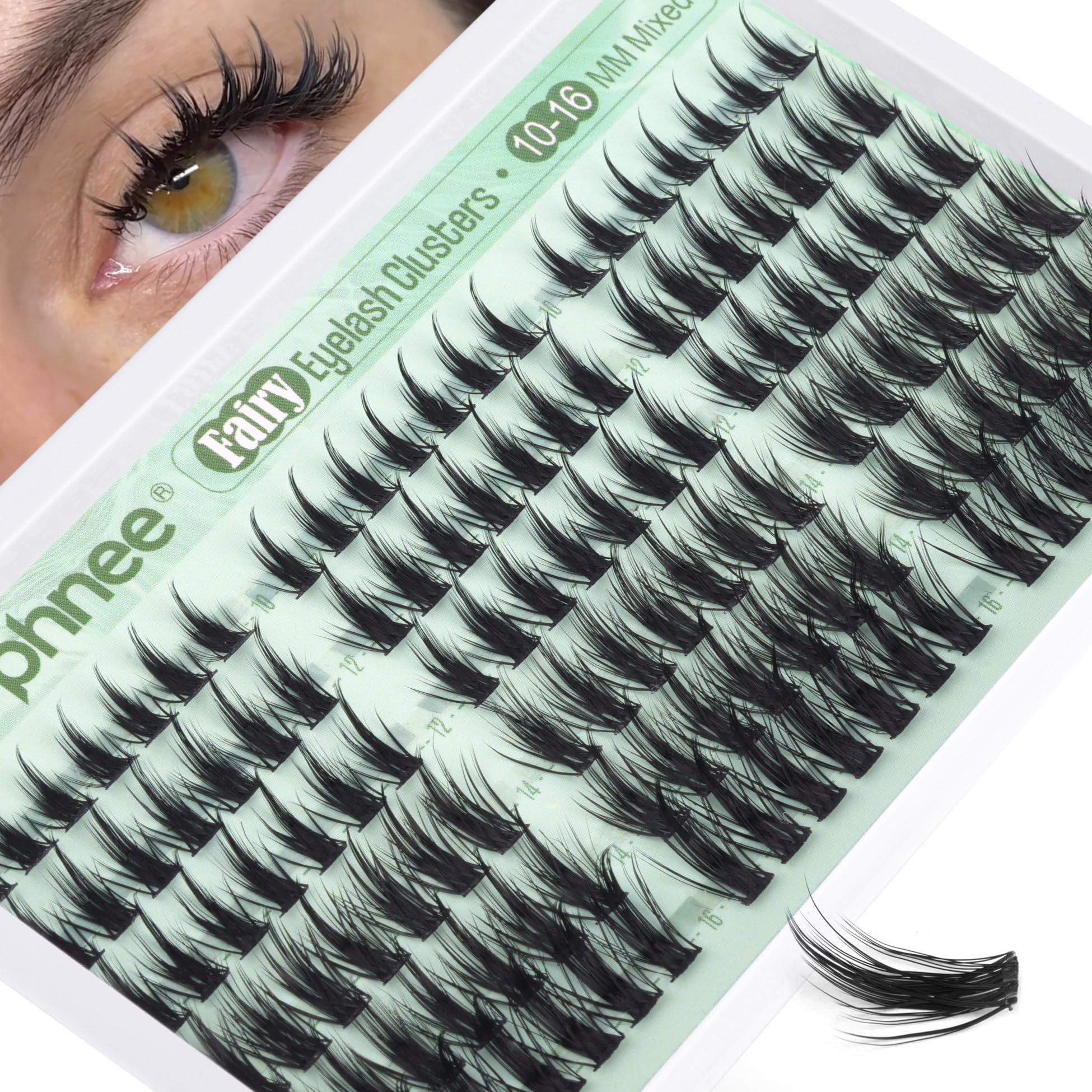 Fairy Lash Clusters Spiky Cluster Eyelash Extensions Anime Individual Lashes Natural Lash Extensions Wispy Cluster Lashes Clean Beauty