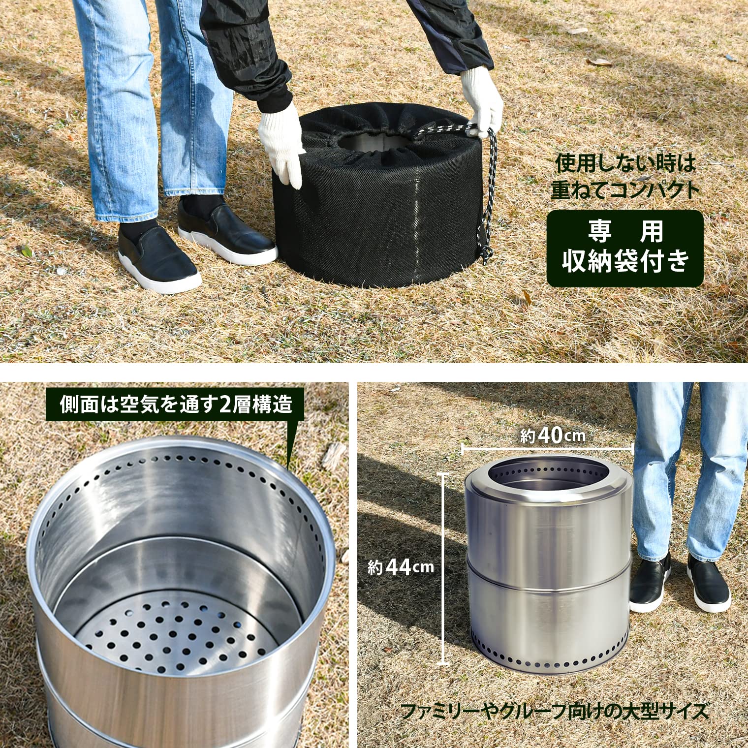 Amazon.co.jp: エルモ(ELMO) ソロキャンプ用品 ファミストーブ 直径40