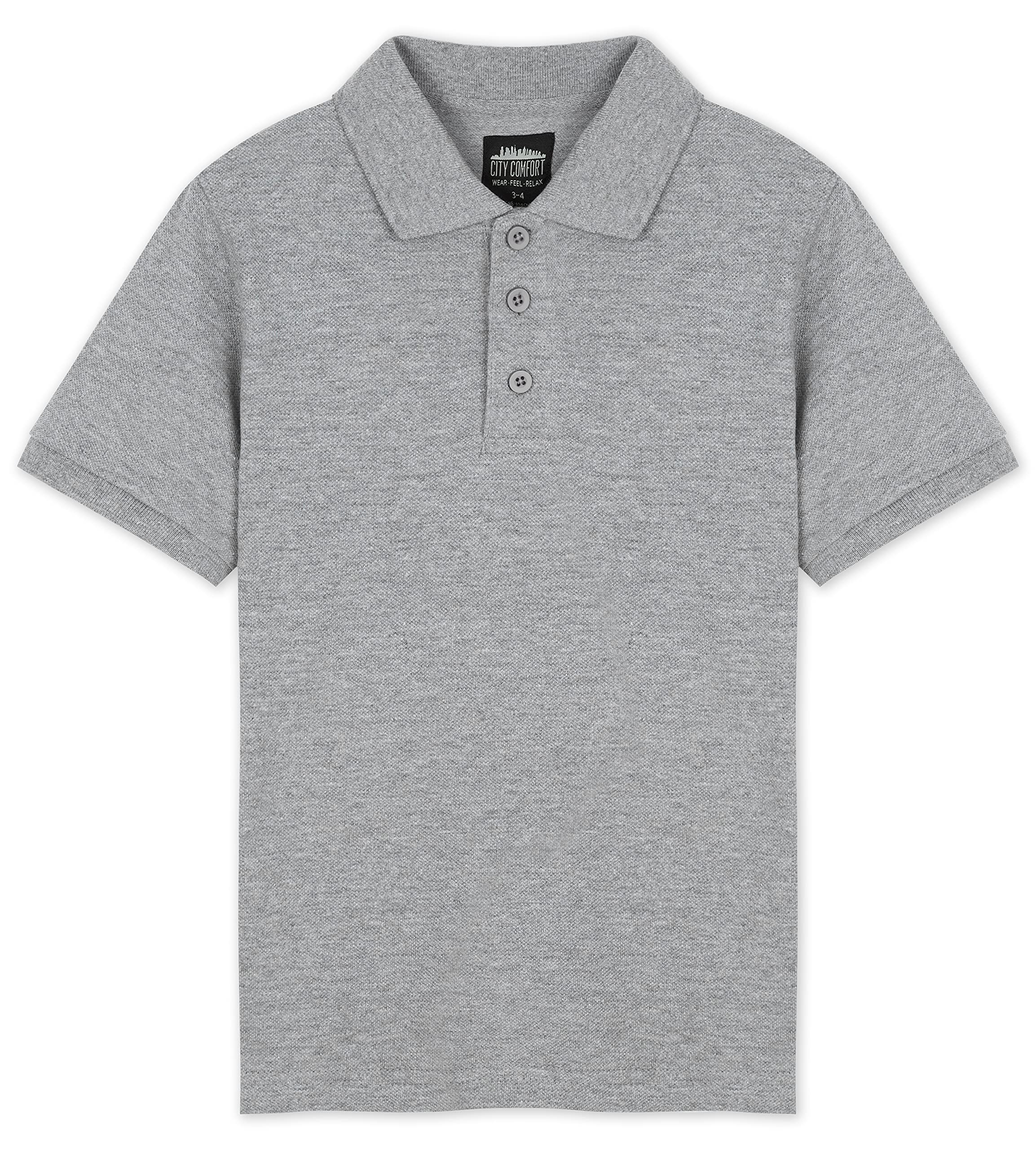 CityComfort Polo Niño, Camisetas De Manga Corta para Chico, Ropa Niño Y Adolescente De 3-16 Años