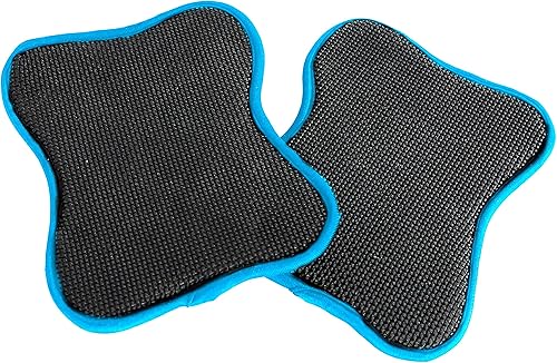 Miniatura 7 de Grip Power Pads agarraderas para pesas originales, la alternativa a los guantes para ejercitar, almohadilla de agarre cómoda y liviana para hombres