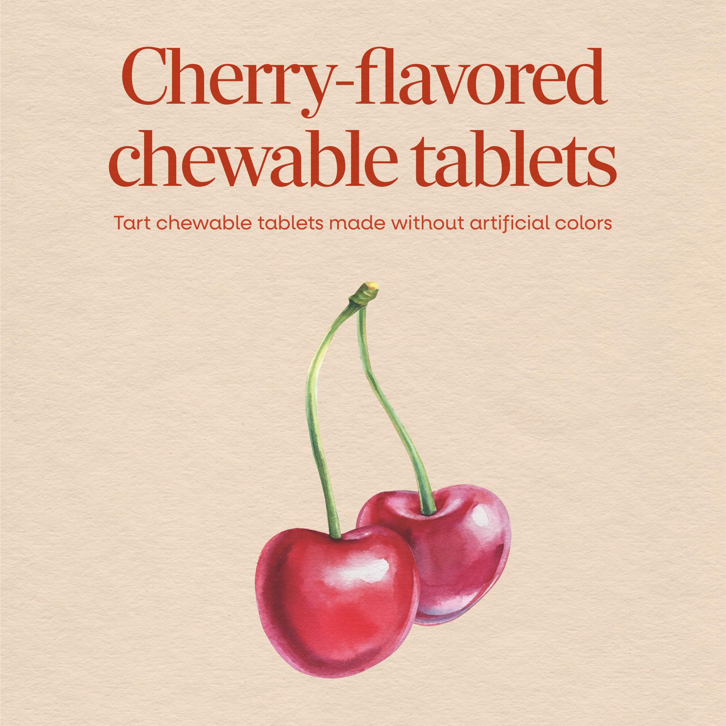 Nature's Way Tart Cherry Ultra Chewables, Antioxidant Support*, 90 ct — Amazon image 3