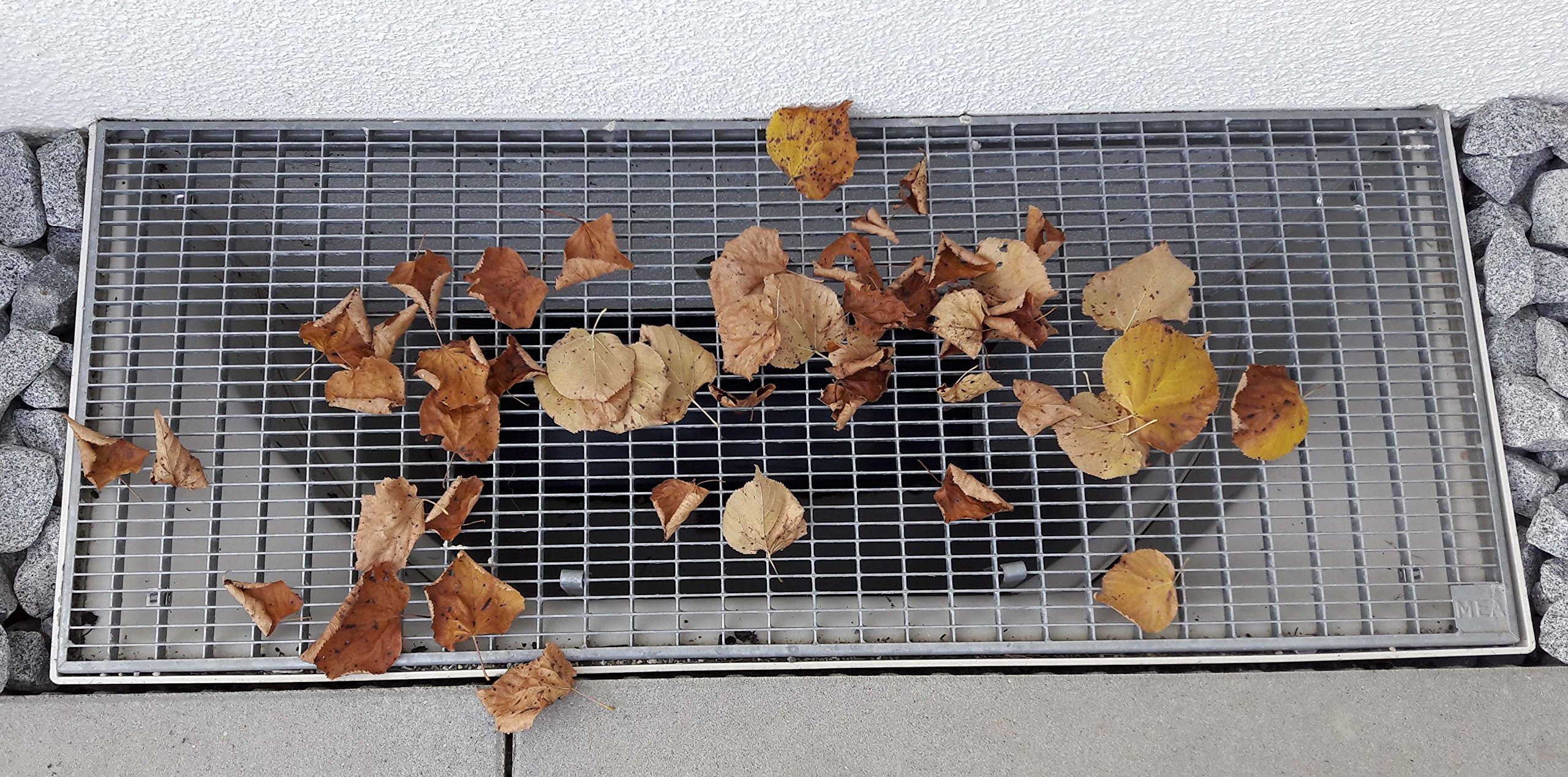 Lichtschachtabdeckung/Kellerschachtabdeckung mit Bürstendichtungen – Auf Maß gefertigt – Einfache Montage – LA/2 (Bis 120cm X 50cm, Silbergrau pulverbeschichtet)