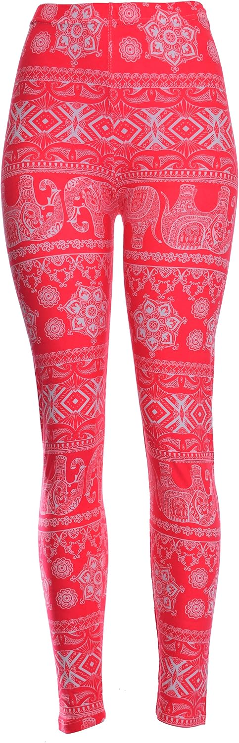 VIV Collection Printed Brushed Leggings Regular Size (XS - L) Listing 3