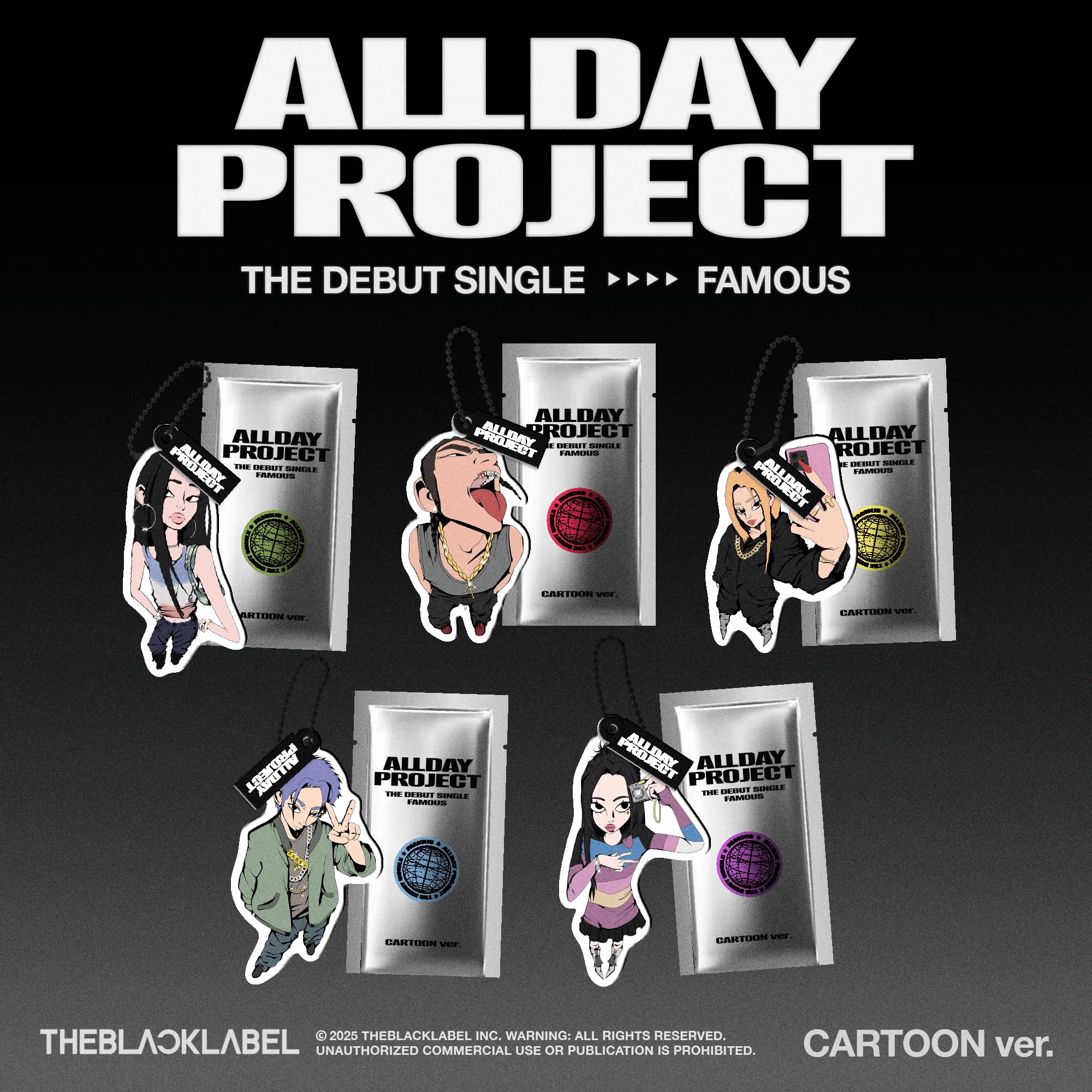 【DU特典Box付き】【未開封 紙ジャケ】ie Fame 6タイトル Amazon.co.jp: 【正規輸入盤】ALLDAY PROJECT [FAMOUS](CARTOON Ver