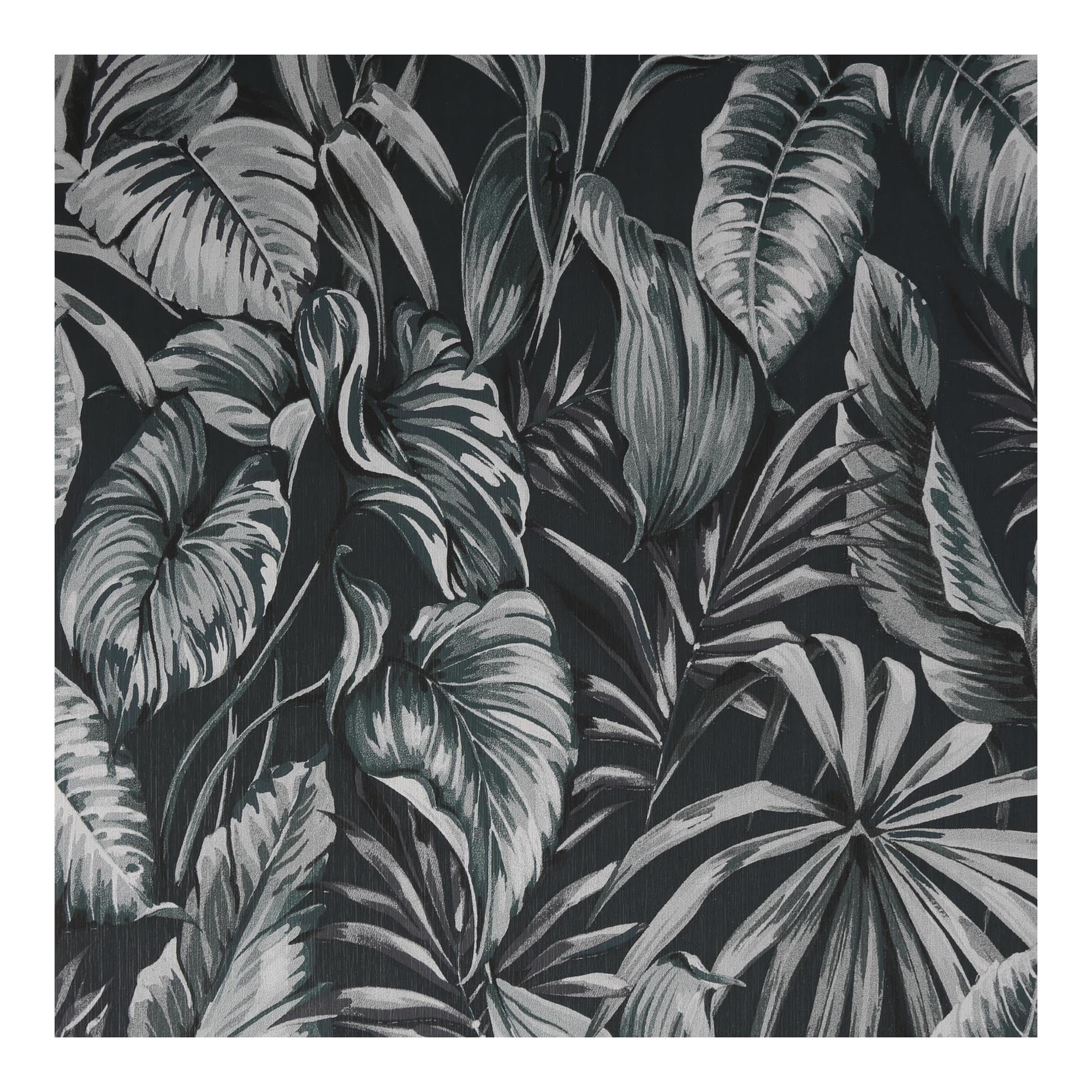 Superfresco Easy Leaves Exotique Wallpaper, Dark Green
