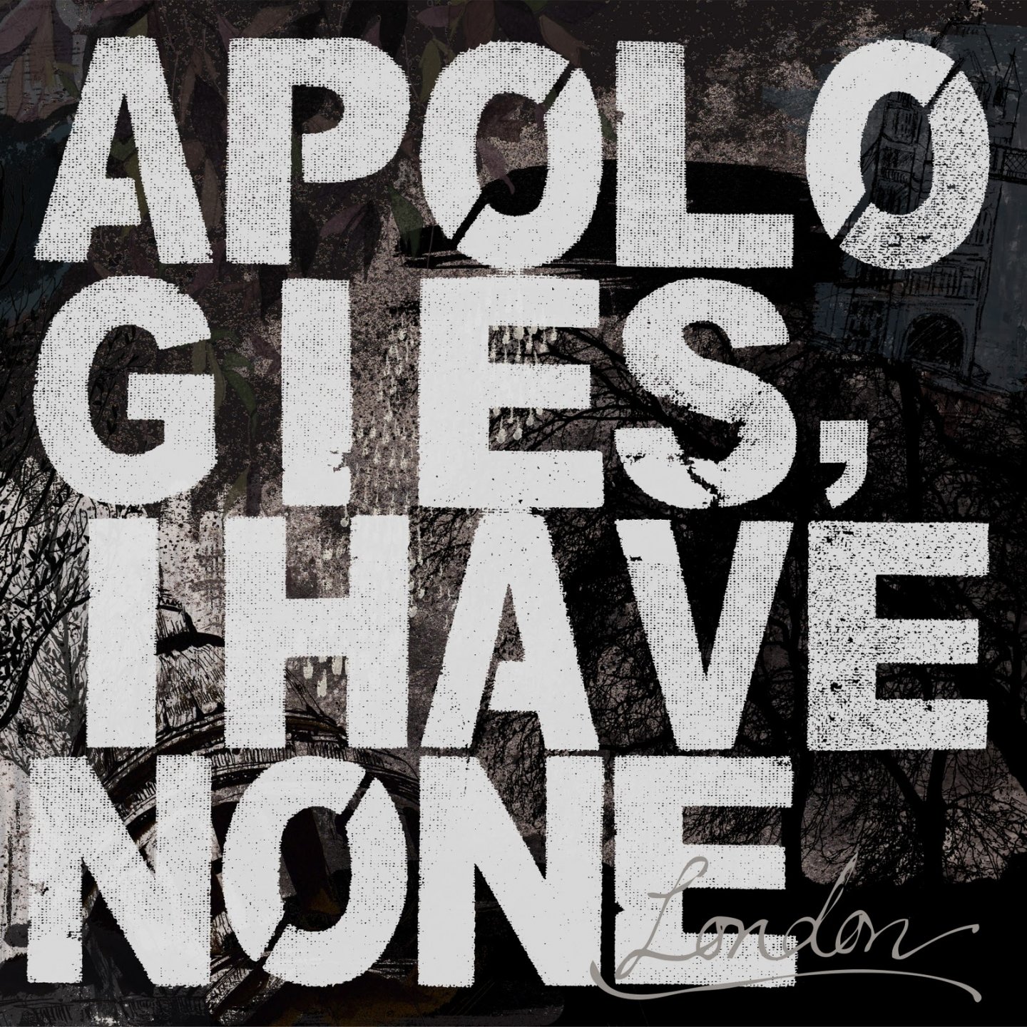 Apologies, i have none