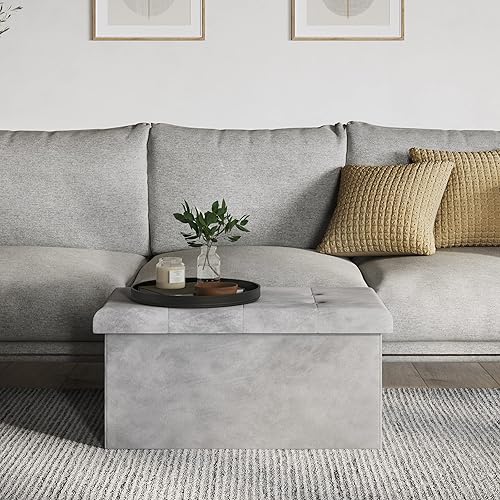 Storage Ottoman - Velvet Tufted Footrest, Linen Chest, or Bench