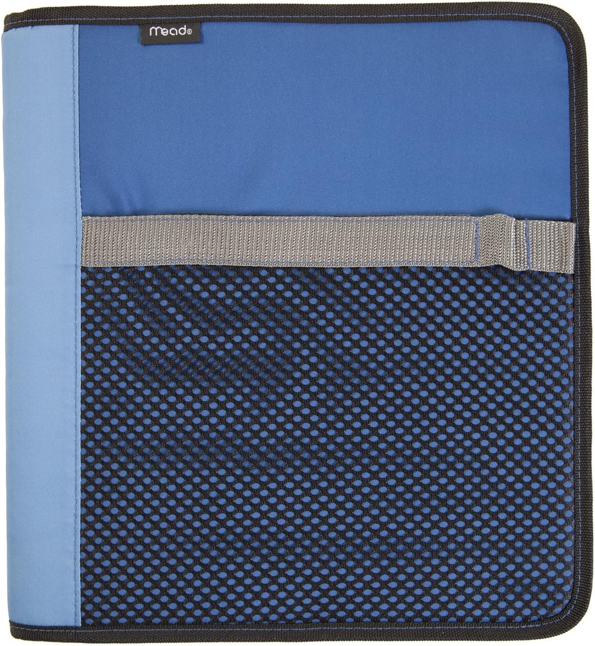 Mead Zipper Binder and Interior Expanding File, 1.5Inch, Blue (72167) Ring