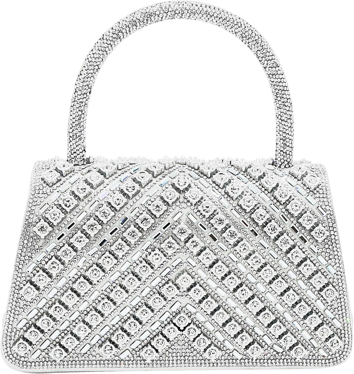 Clutch Purses for Women Sparkly Rhinestones Purses and Handbags for Wedding Party Evening Crossbody Bag with Chain - Image 9