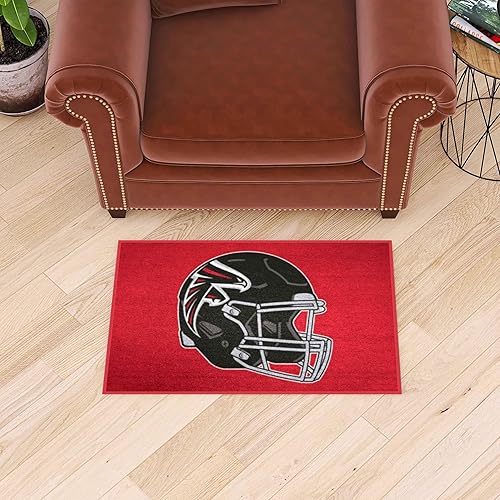 Miniatura 7 de FANMATS 5667 Atlanta Falcons All-Star - Alfombra de 34 pulgadas x 42.5 pulgadas, alfombra de área para fanáticos deportivos, alfombra de decoración