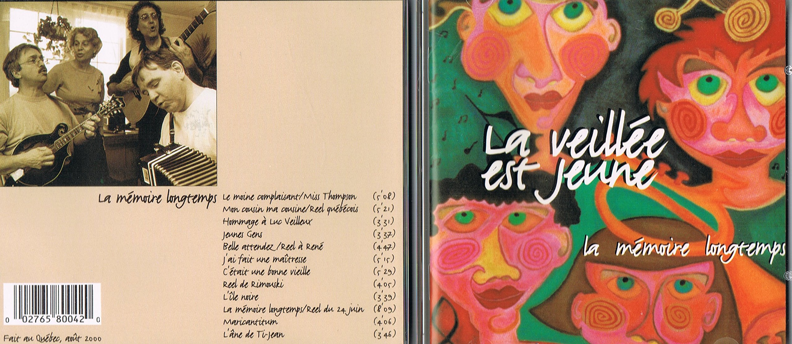 Memoire Longtemps [Audio CD] La Veillée est Jeune and Variés