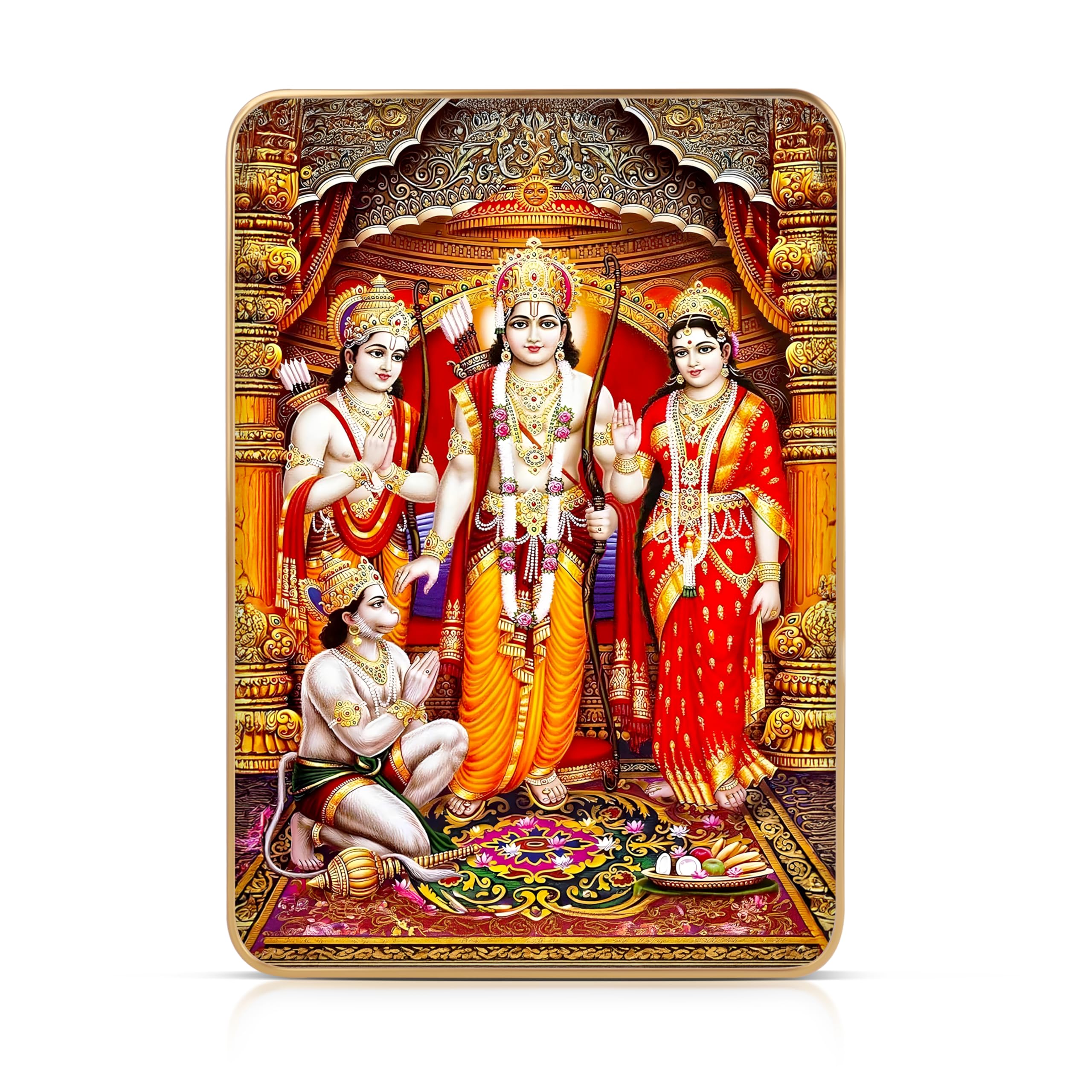 Ram Darbar Frame - Lord Ram Family Wall Decor -1