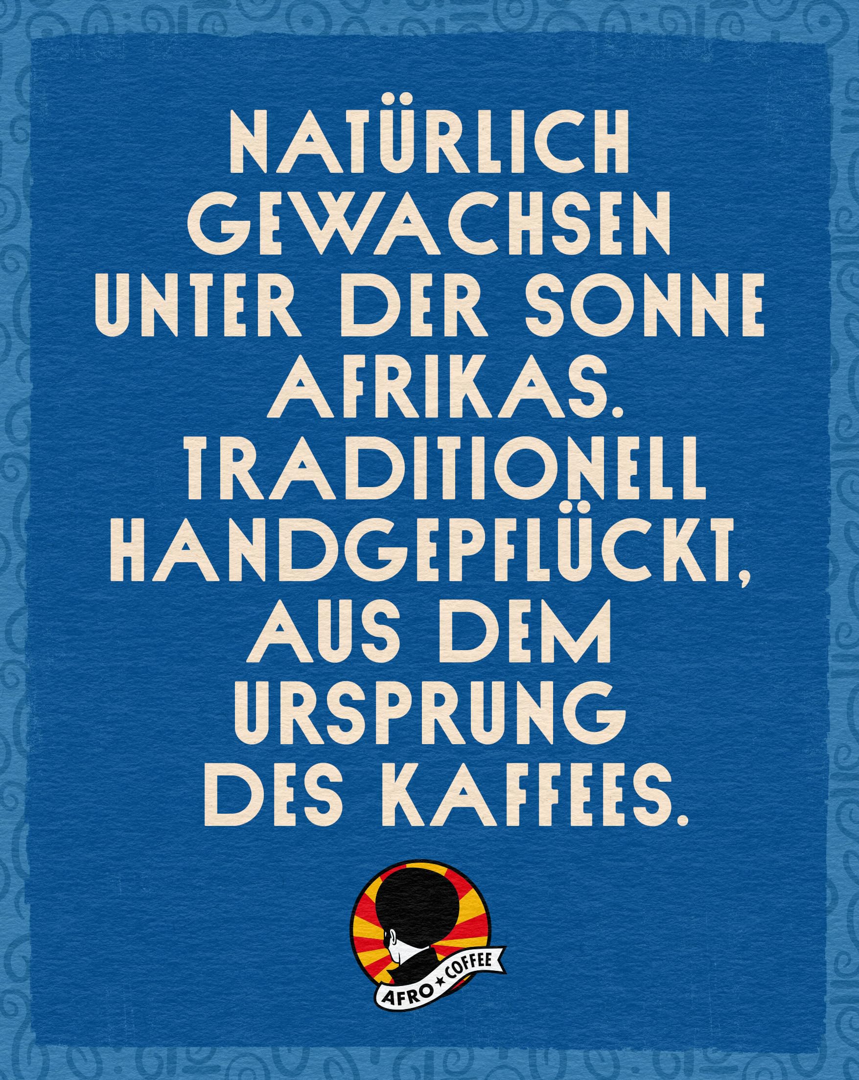 AFRO COFFEE Mild & Aromatic Decaf Bio I 12 Pack I 120 Premium Kaffee Kapseln Fairtrade I Arabica Bohnen entkoffeiniert I in kompatiblen Kaffeekapseln* I Ostafrika I mittel geröstet & säurearm