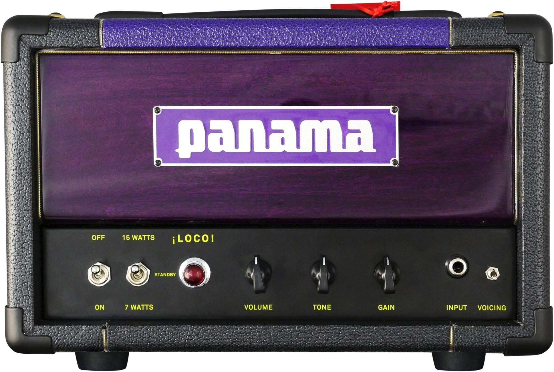 Panama Guitars LOCO 15W All Tube Guitar Amplifier Head (Purpleheart) (Single Channel Dual-Voice)
