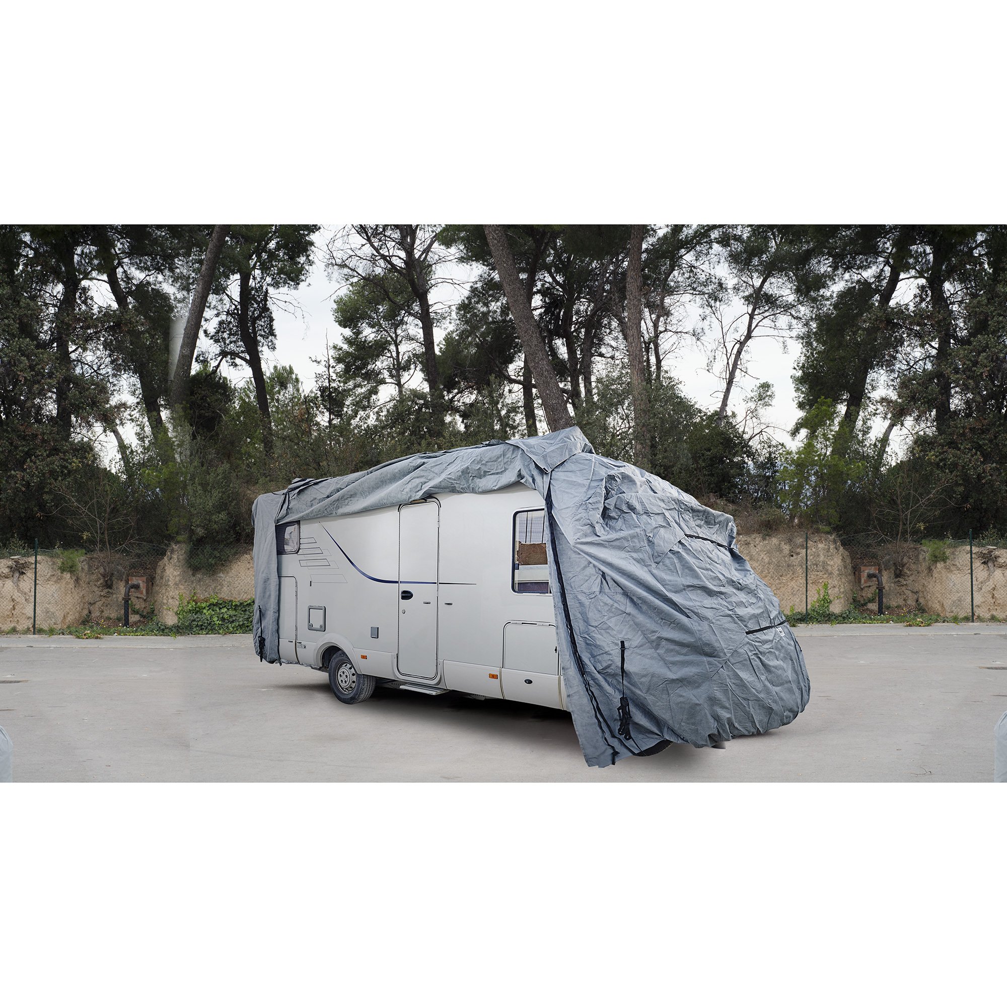 Sumex COVDH65 pokrowiec ochronny premium do przyczep kempingowych, 660 x 235 x 270 cm, 6,2 – 6,6 m