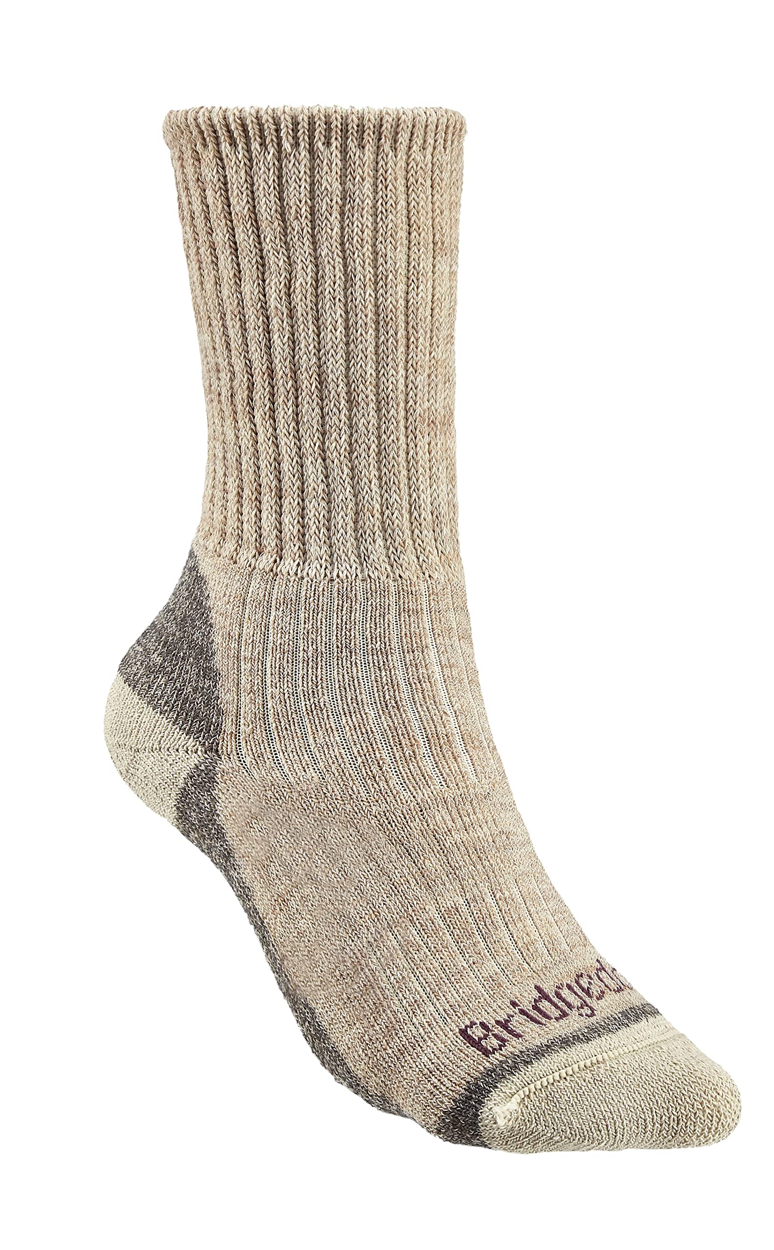 Bridgedale HIKE Midweight Merino Comfort Boot-Women's- Large-Natural