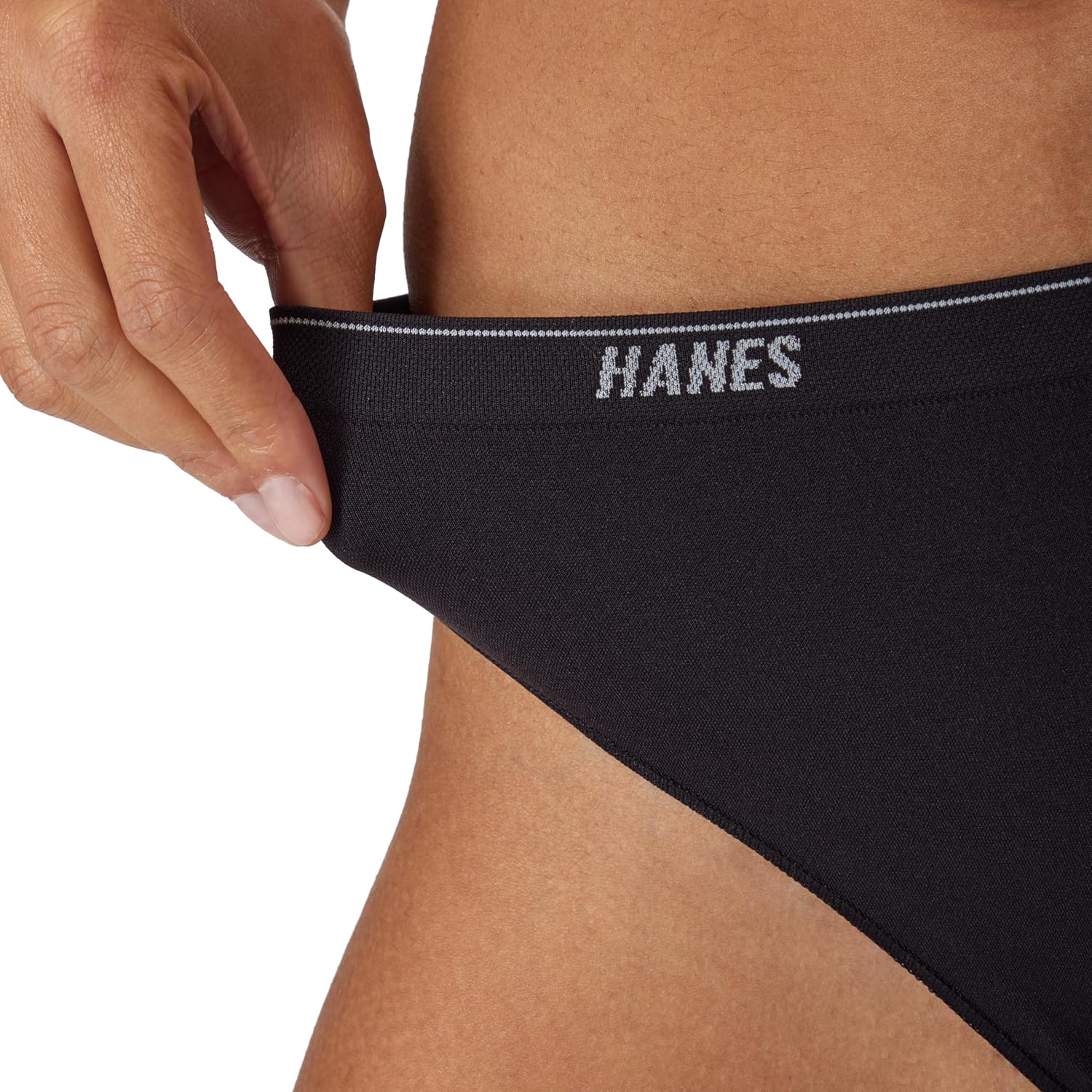 Hanes womens Moves Underwear, 360° Flex Stretch Panties, Smooth & Seamless Hipsters Bikinis Or Thongs, 6-pack - Image 4