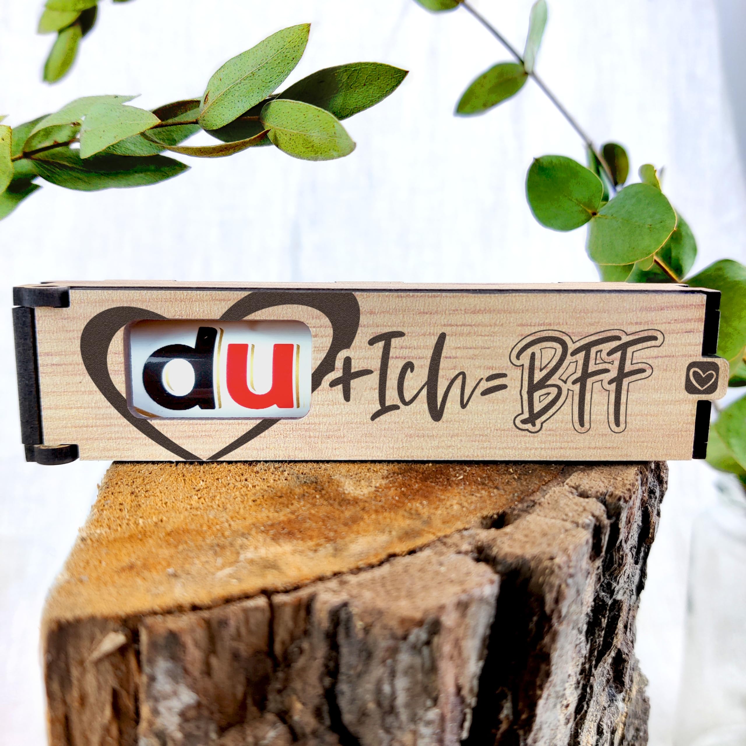 BFF Geschenke - Schokoriegel Geschenkbox inkl. Duplo Du & ich = BFF - Beste Freundin Geschenke, Geschenke Für BFF, Best Friends Geschenke, Beste Freundin, Freundin Geschenk, Bestie Geschenke