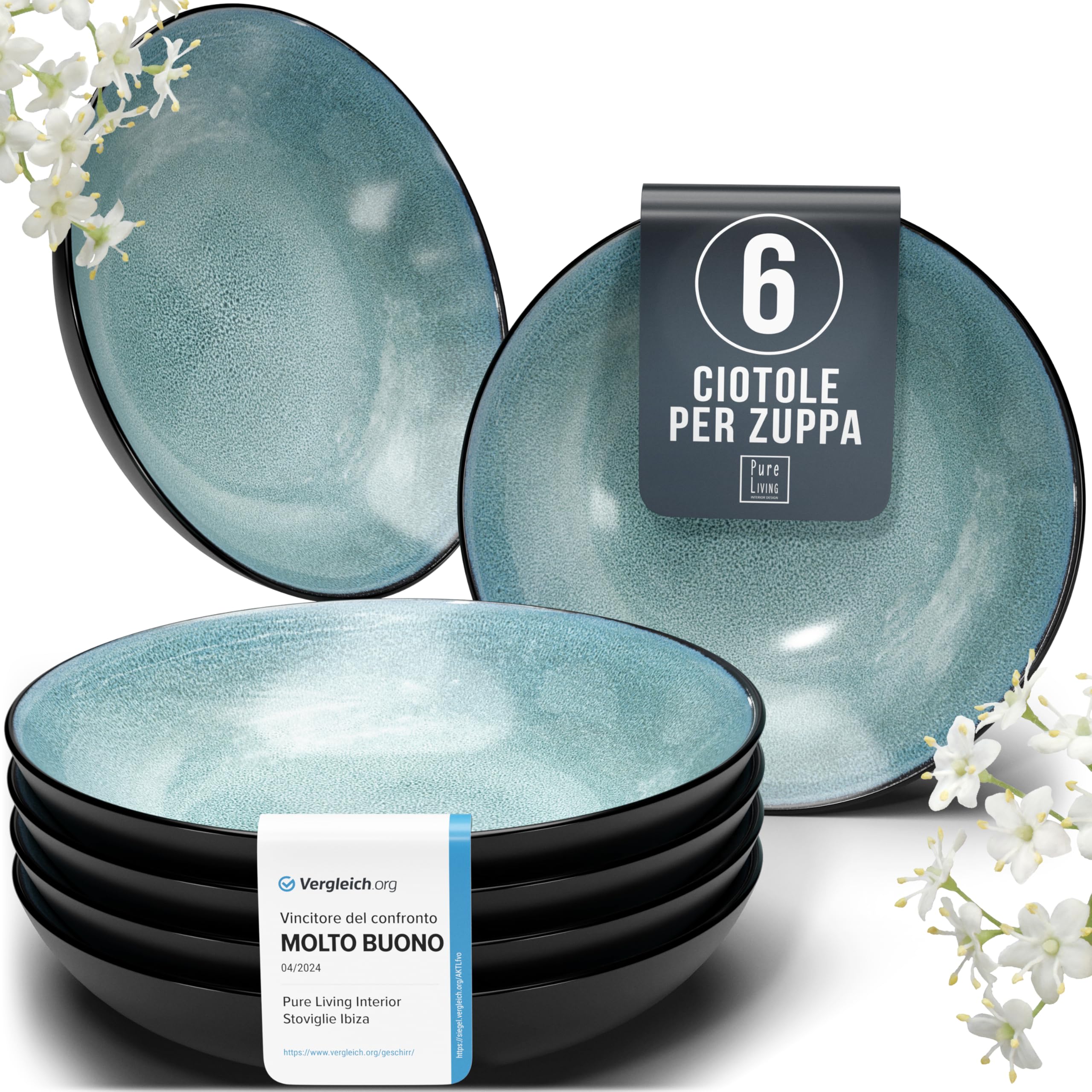 Assiettes creuses (6x)