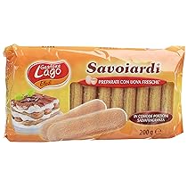 Lago 1968, Savoiardi 200 g, Biscotti Savoiardi con Uova Fresche, Savoiardi Morbidi Zuccherati in superficie, Ideali per Ricette Dolci, Tradizione italiana