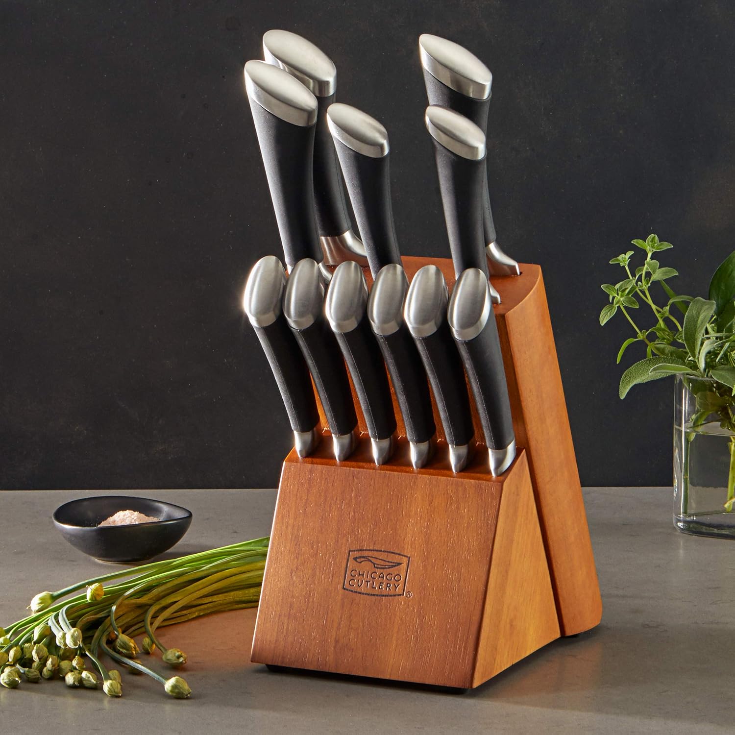 Chicago Cutlery Fusion Steak Knife Set, 6 Pieces: Kitchen & Dining