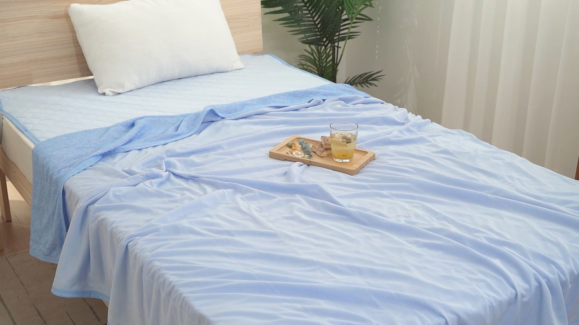 Amazon.co.jp: VK Living タオルケット 接触冷感 夏用 シングル