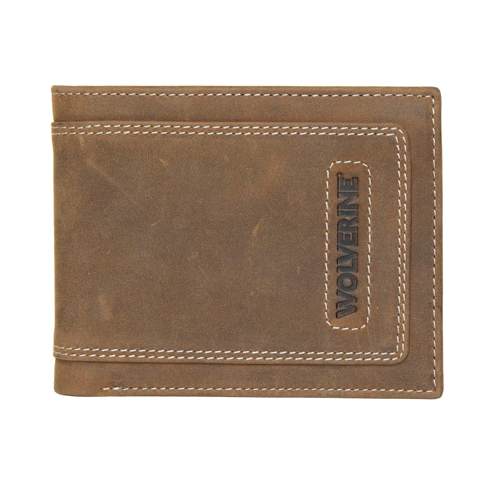 Wolverine Rigger portefeuille à 2 volets marron taille unique petit format bifold - 6
