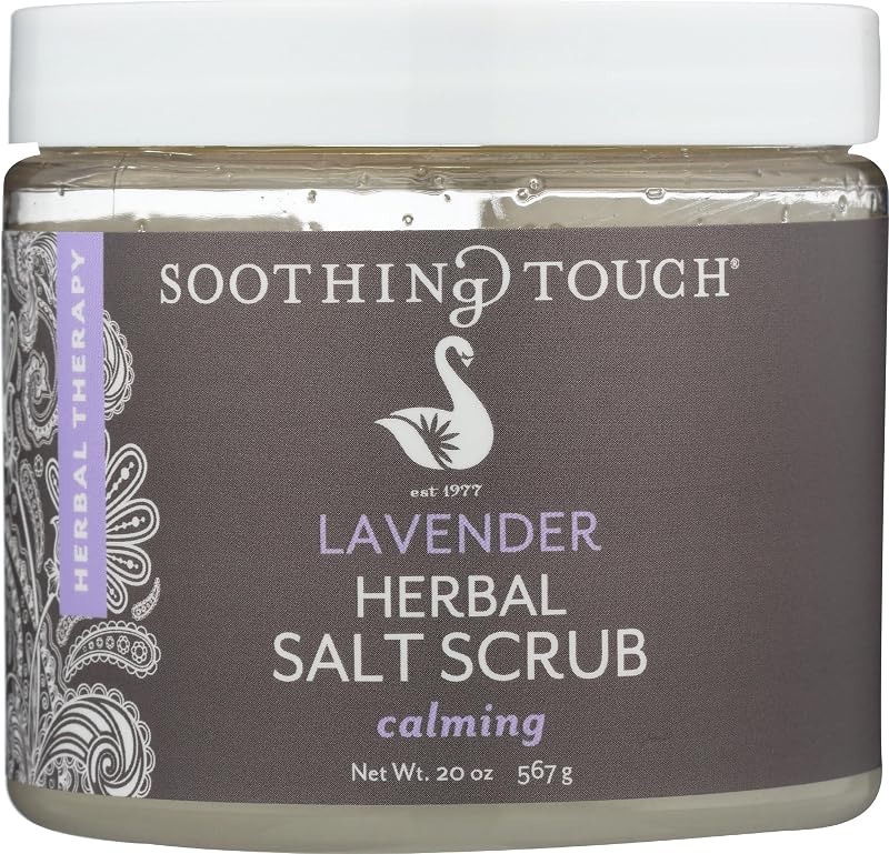 Soothing Touch Esfoliante Corporal de Sal Herbal com Lavanda, 567 g