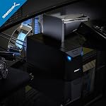 SABRENT Station d'accueil du disque dur, SSD HDD 2.5" 3.5" de pouce SATA case Dock, Externe SSD Pièce jointe + Adaptateur d'alimentation, transfert de données ultrarapide, LED Indicateur, sans outil, USB Câble inclus (EC-UBLB)