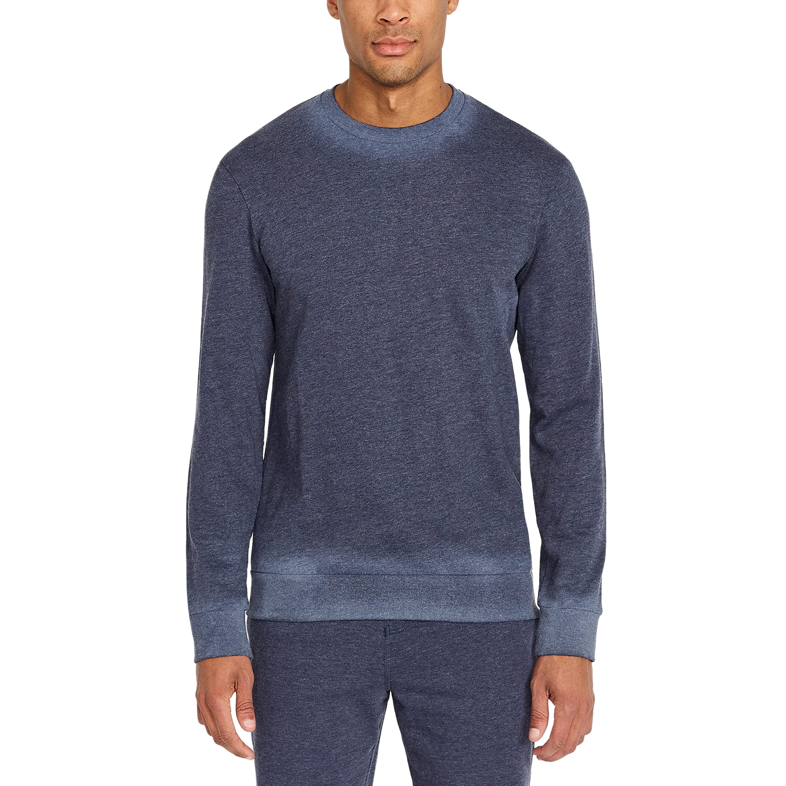 Buffalo David Bitton Men's Fadso Cotton Long Sleeve Fleece Sweatshirt