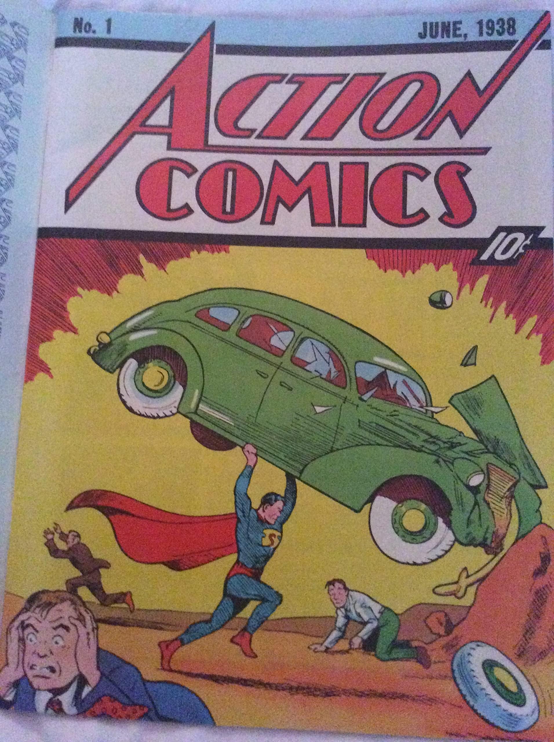 ACTION COMICS #1 (First Appearance of SUPERMAN), RARE MILLENNIUM EDITION (Action Comics Millennium Edition, Volume 1)