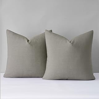 gray cushion covers